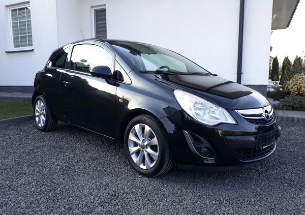 Opel Corsa cena 18600 przebieg: 145000, rok produkcji 2012 z Kościan małe 352